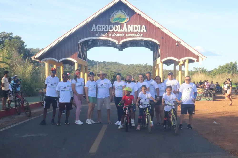 1º Pedala Tambas reúne ciclistas da região e é marcado por grande sucesso em Agricolândia